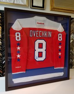 Signed Capitals jersey