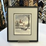 "Sleigh Ride in the Snow" Framed Limited Edition Print